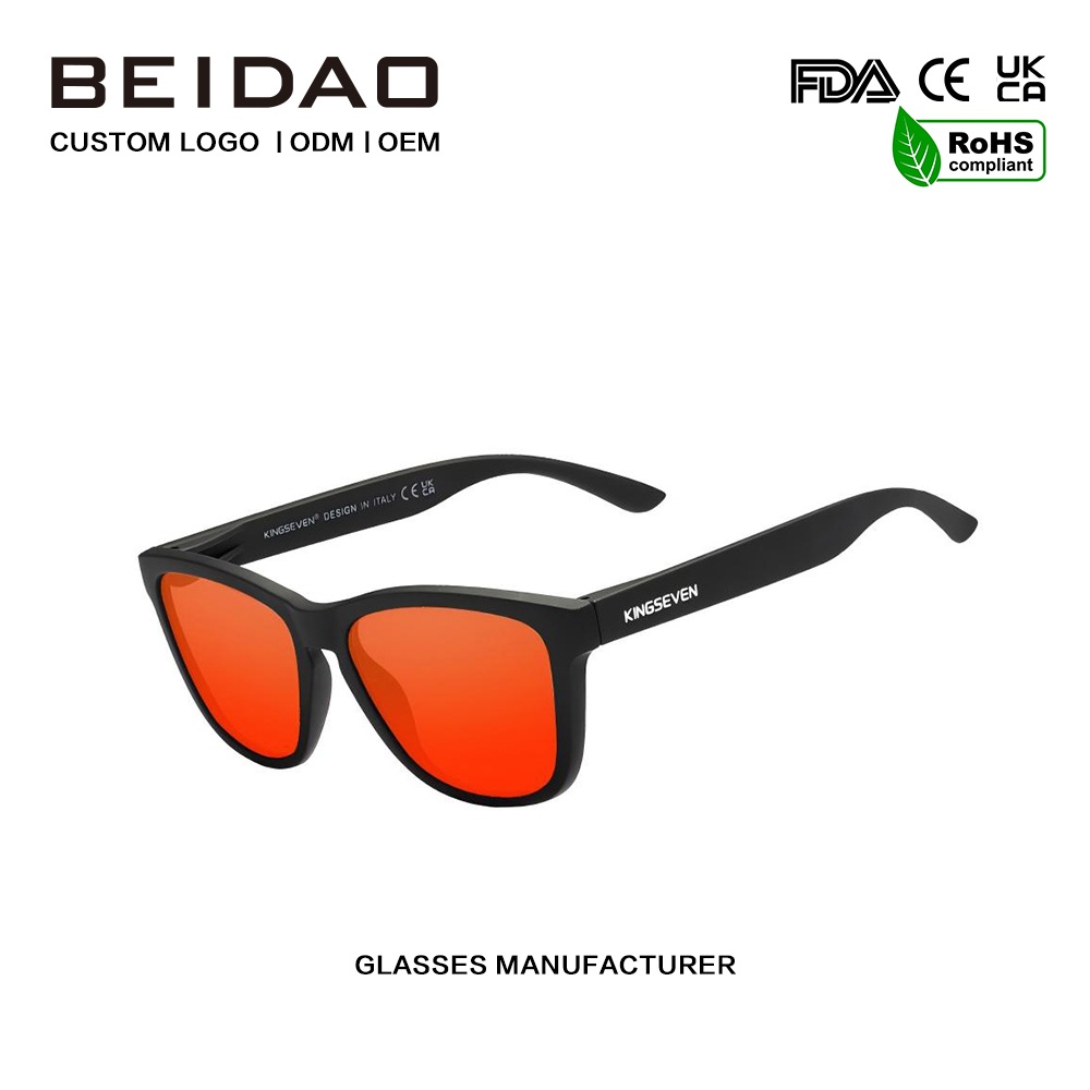 النظارات الشمسية المستقطبة الكلاسيكية المربعة TR90