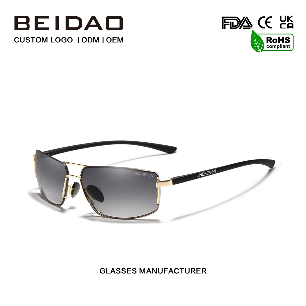 حار بيع الأزياء الألومنيوم الاستقطاب النظارات الشمسية